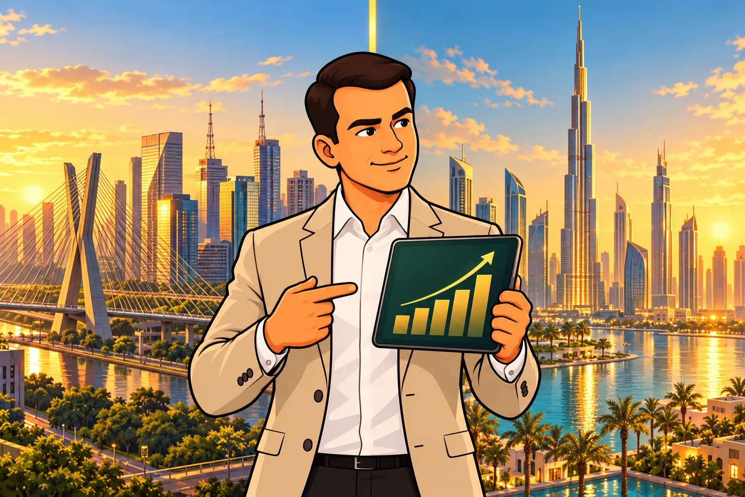 Investir em Imóveis em Dubai ou no Brasil? Números de 2026 Investir em Imóveis em Dubai ou no Brasil? Números de 2026